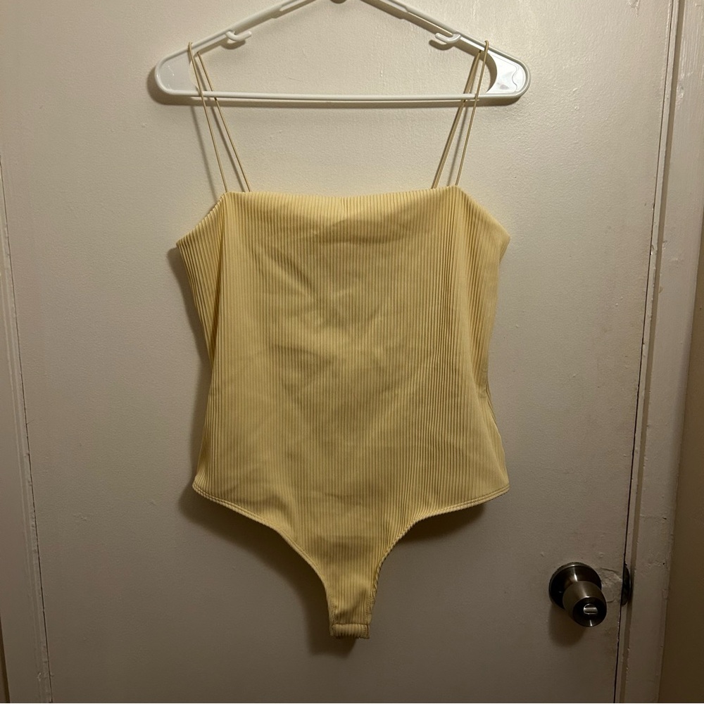 Spaghetti Strap Bodysuit with Classic Silhouette